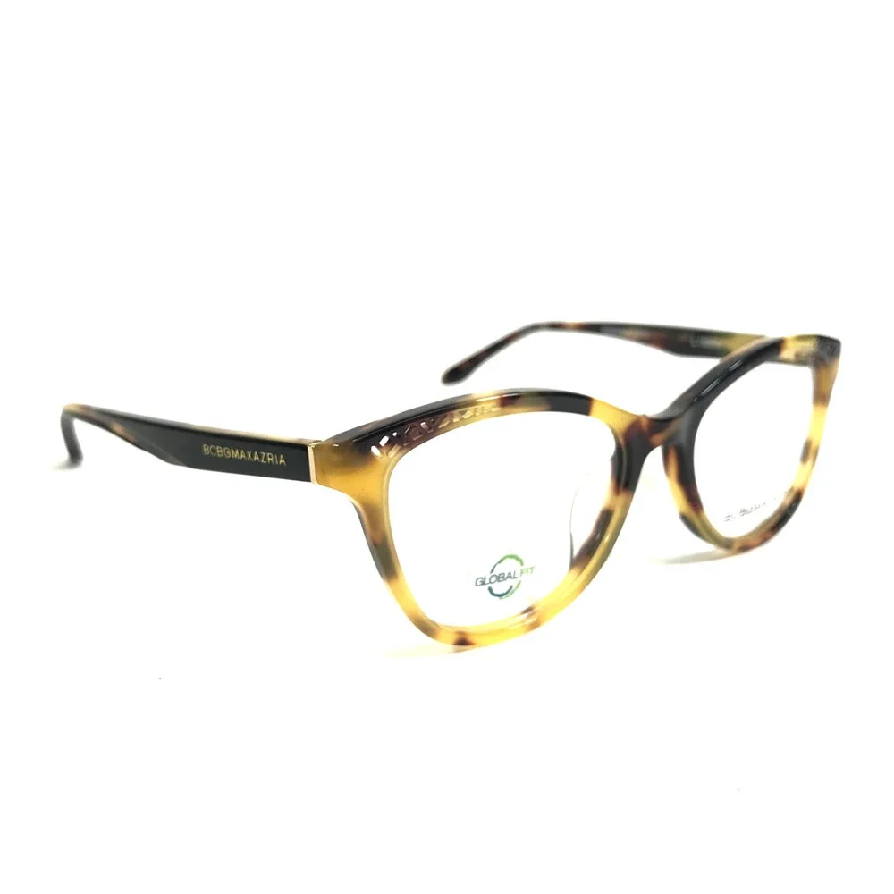 BCBGMAXAZRIA Eyeglasses Frames G-LILAH TORTOISE VINTAGE Cat Eye 51-16-135